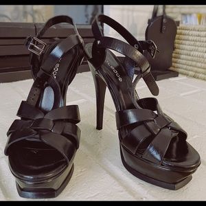 Italian leather heels